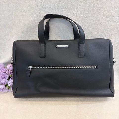 聖羅蘭YSL 黑色拉鍊手提公文包 尺寸35*27*8 cm