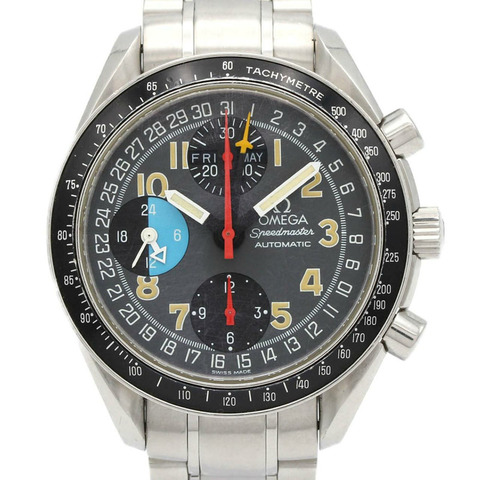 歐米茄超霸系列 Mark 40 AM PM 3520.53 不鏽鋼自動腕錶