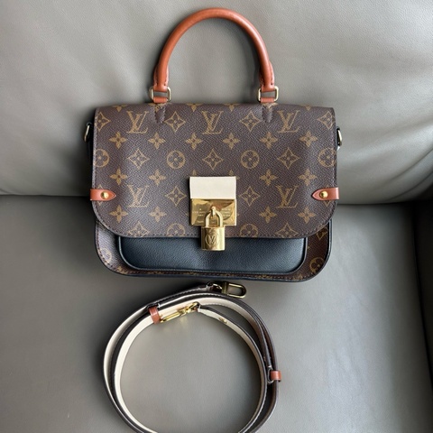Lv 路易威登 老花Vaugirard鎖頭郵差包