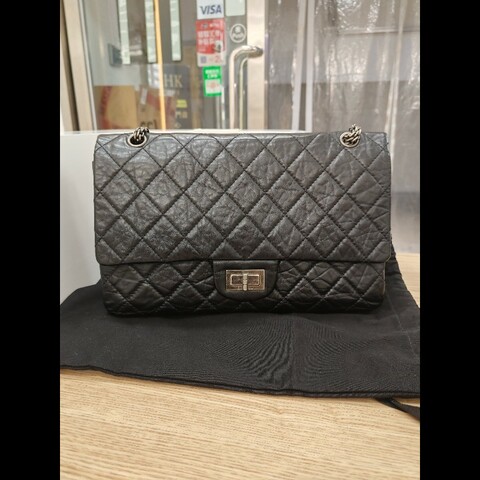Chanel 2.55 Reissue LargeBlack x phw