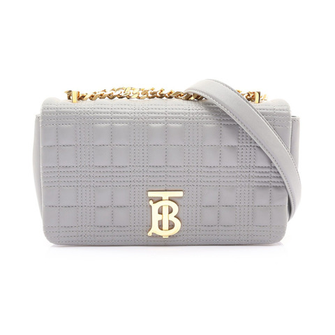 BURBERRY 巴寶莉 Lola Small 肩背包 灰色 羊皮 8028109