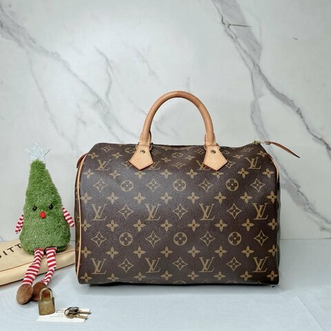 LV Speedy 30老花波士頓包