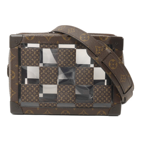LOUIS VUITTON Monogram/PVC Chess Soft Trunk肩背袋