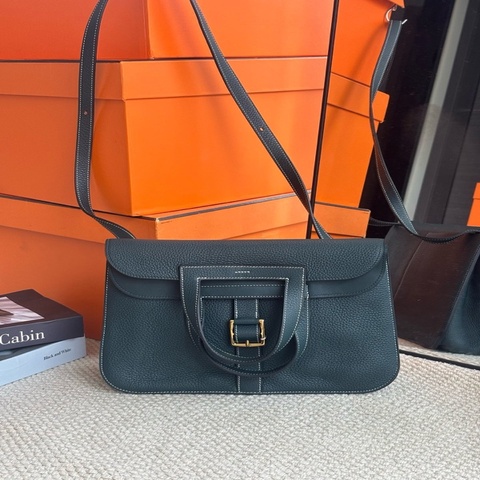 Hermes Halzan 31  Vert Cyprès