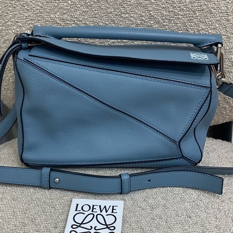 loewe 羅意威 puzzle小號 藍色 男女同款