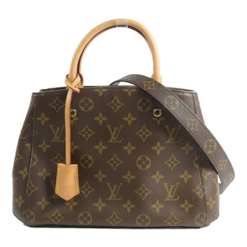 LOUIS VUITTON Monogram Montaigne BB手挽肩背兩用袋