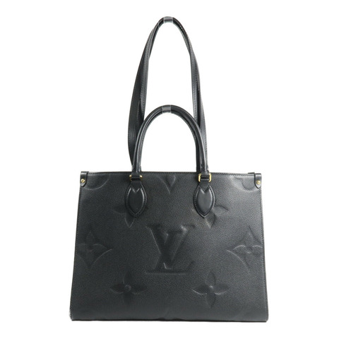 LOUIS VUITTON Monogram Empreinte On The Go MM手挽肩背兩用袋