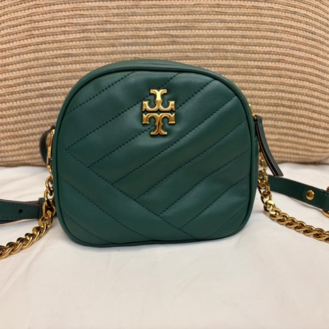 Tory Burch 相機包 孔雀綠