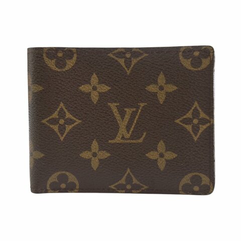 LOUIS VUITTON 老花 短銀包
