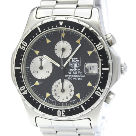 TAG HEUER 2000 計時不鏽鋼石英男士手錶 273.006