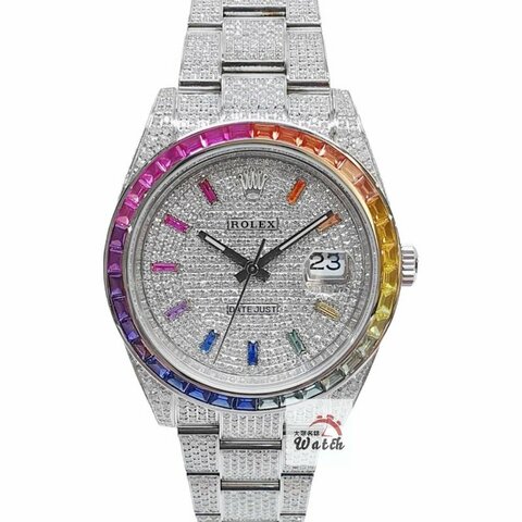 【大眾金時代】ROLEX勞力士 126300 Datejust 蠔式日誌 2024/12 後加彩虹鑽圈 大眾金時代B1541