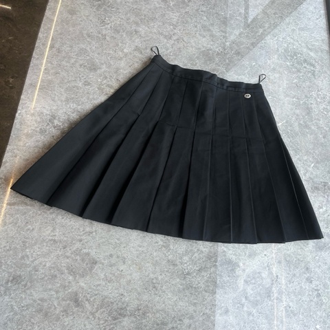 Chanel 20S屋顶系列百褶半裙fr36