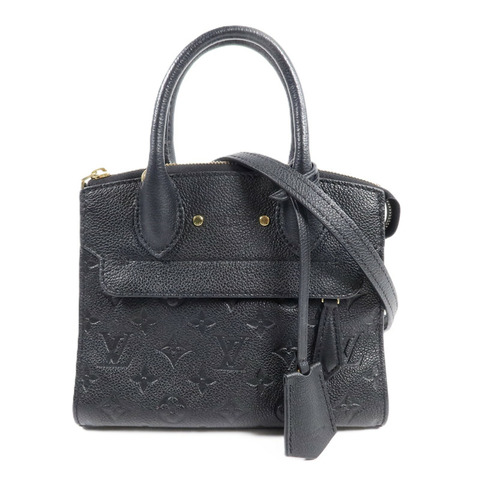 LOUIS VUITTON Monogram Empreinte Pont Neuf Mini金扣手挽肩背兩用袋
