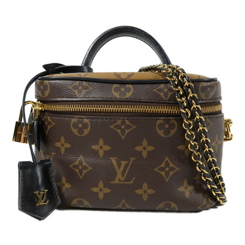 LOUIS VUITTON Monogram Reverse Vanity PM手挽肩背兩用袋