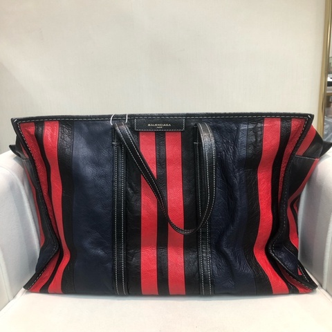 Balenciaga 藍黑紅大Tote XC728
