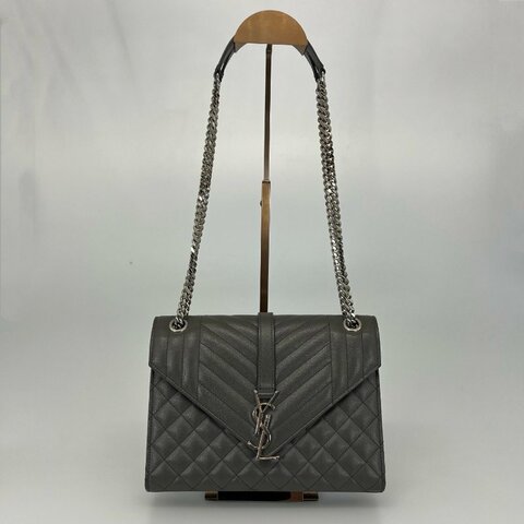 YSL 42813 灰色肩背包