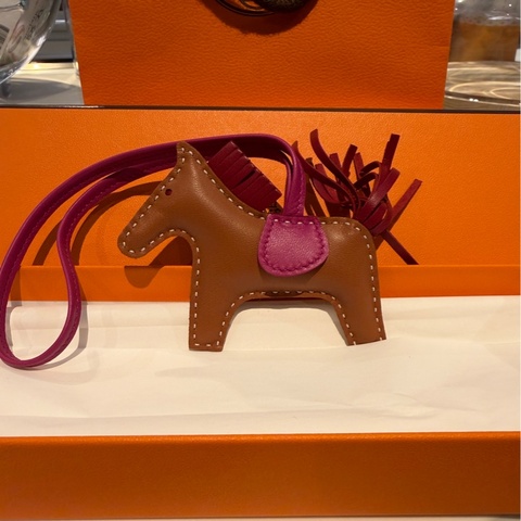 全新 Hermes 愛馬仕小馬吊飾