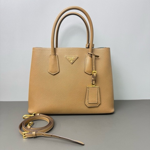 prada/普拉達 殺手包棕色