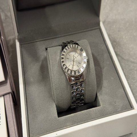 Dior Gray Sapphire Crystal Diamond Christal Watch