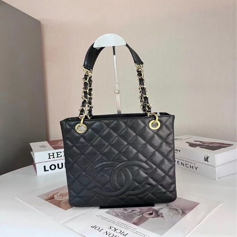 「JL精品代購」98新 Chanel香奈兒黑金魚子醬PST