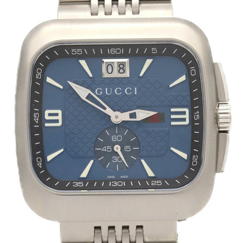 Gucci Coupe 131.3 YA131318 SS 石英錶