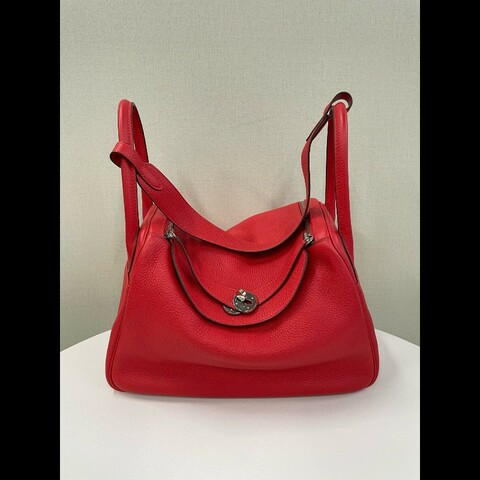 98♥️Hermes Lindy30 寶石紅 A刻