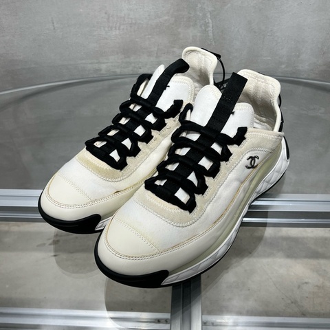 CHANEL/香奈兒 黑白氣墊 運動鞋 尺碼/40碼