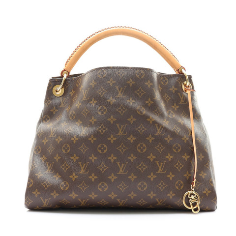LOUIS VUITTON LV 路易威登 Artsy MM 肩背包 棕色 原花帆布 M40249