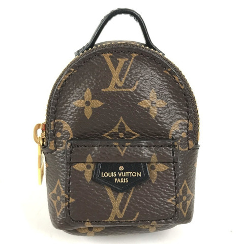 路易威登 M6563A Monogram 手鐲派對棕櫚泉配件背包帆布男女通用棕色近全新