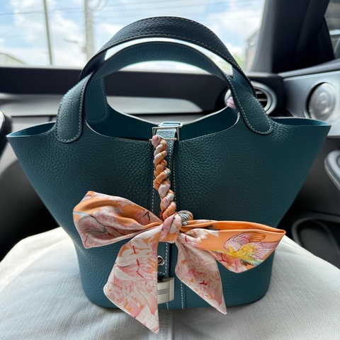 Hermès Picotin 18 新牛仔藍 New Bleu Jean 銀釦