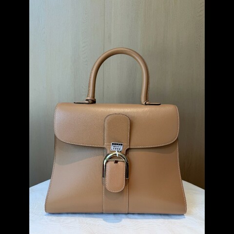 99♥️Delvaux Brillant MM 金棕金色金屬