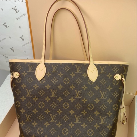 Louis Vuitton • 經典老花Neverfull中號 #99🆕閒置