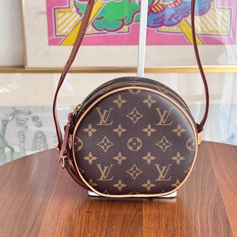 Louis Vuitton 路易威登 LV 老花 小圓餅 斜挎包  有塵袋