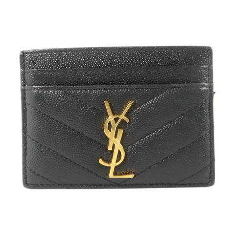 YVES SAINT LAURENT 牛皮皮革Card Case卡片套
