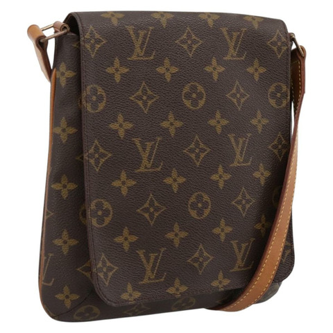路易威登 Monogram Musette Salsa 短版肩背包 M51258 LV Auth ka6005