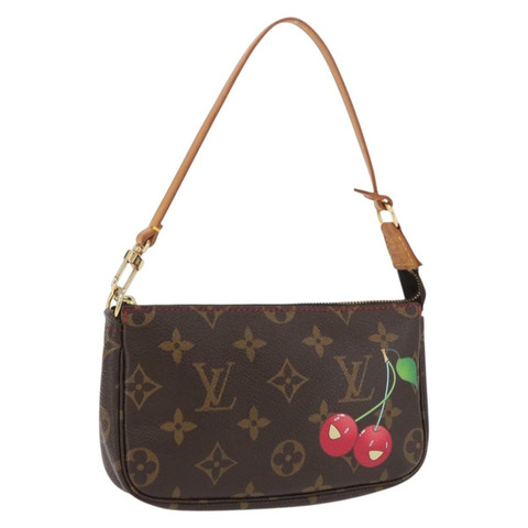 路易威登 Monogram Cherry 迷你手拿包配件包 LV 正品 198316SAV