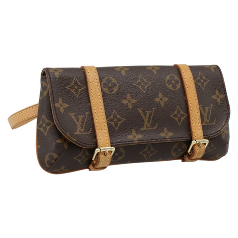 路易威登 Monogram Pochette Marrell 腰包 M51159 LV 正品 ka6017V