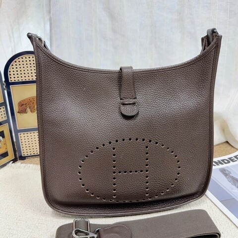 Hermes Evelyn伊芙琳29 TC皮 烏木色