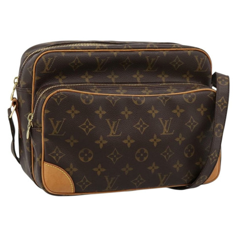 路易威登 Monogram Nile 肩背包 M45244 LV Auth ka6014V