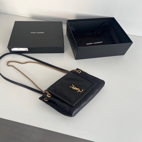 YSLnolita黑金斜挎包