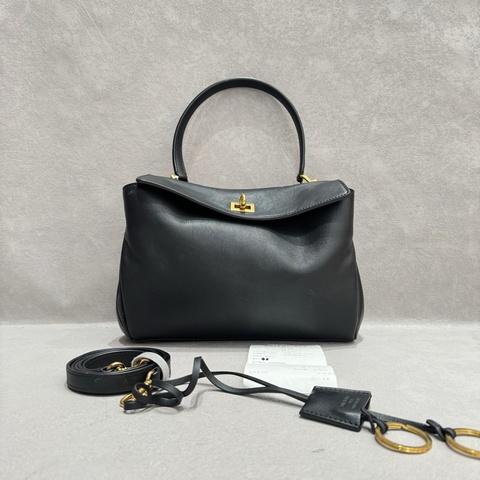 【超有Taste時髦精✨全網最低價❤️‍🔥】BALENCIAGA/巴黎世家 黑金rodeo手提單肩包小號