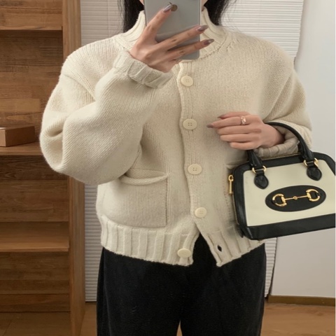 GUCCI✨621220 馬銜釦1955黑白拼接手提包貝殼包斜背包