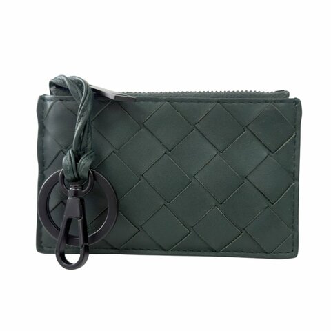 BOTTEGA VENETA Veneta 織皮 拉鏈小包
