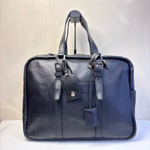 Saint laurent/聖羅蘭 牛皮拎包挎包 公文包 97新