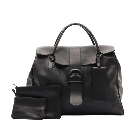 Delvaux 德爾沃 Brillant L'XXL 手提包 黑色 牛皮 AA0501BNG099ZMN