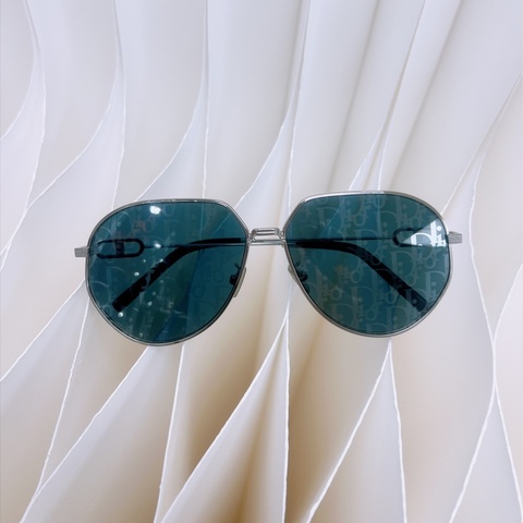Dior CD link A1U 老花金屬框墨鏡/太陽眼鏡