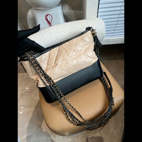 98♥️Chanel 流浪中號奶茶色