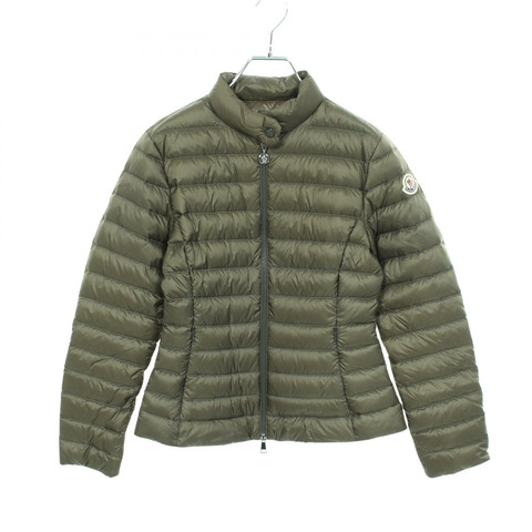 MONCLER IGELLE 羽絨外套 1A00068 尼龍卡其色 二手 女款 0 碼