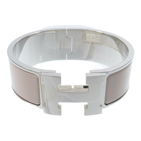 HERMES 金屬/琺瑯Clic Clac H Bracelet手鐲