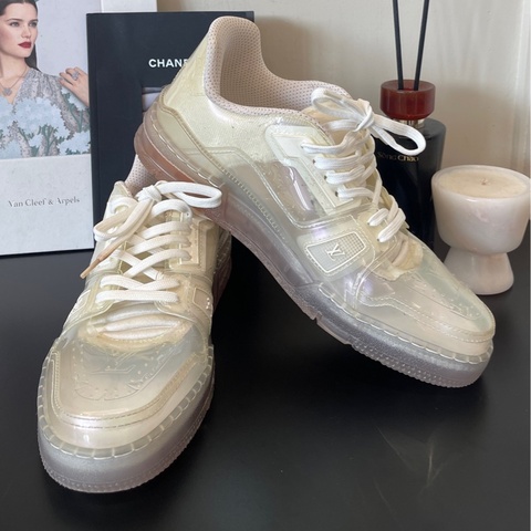 Louis Vuitton/路易威登/LV Trainer 透明質感果凍運動鞋 尺碼：41